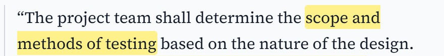The evidence quote, with the passage the finding rests on highlighted.
